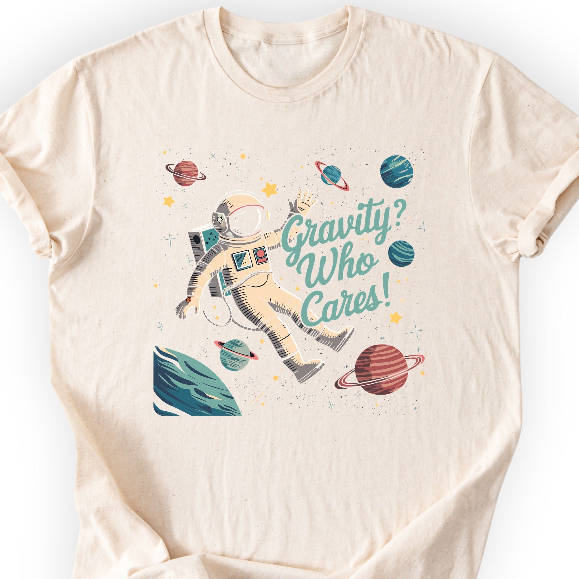 Zero Gravity Astronaut T-shirt Natural