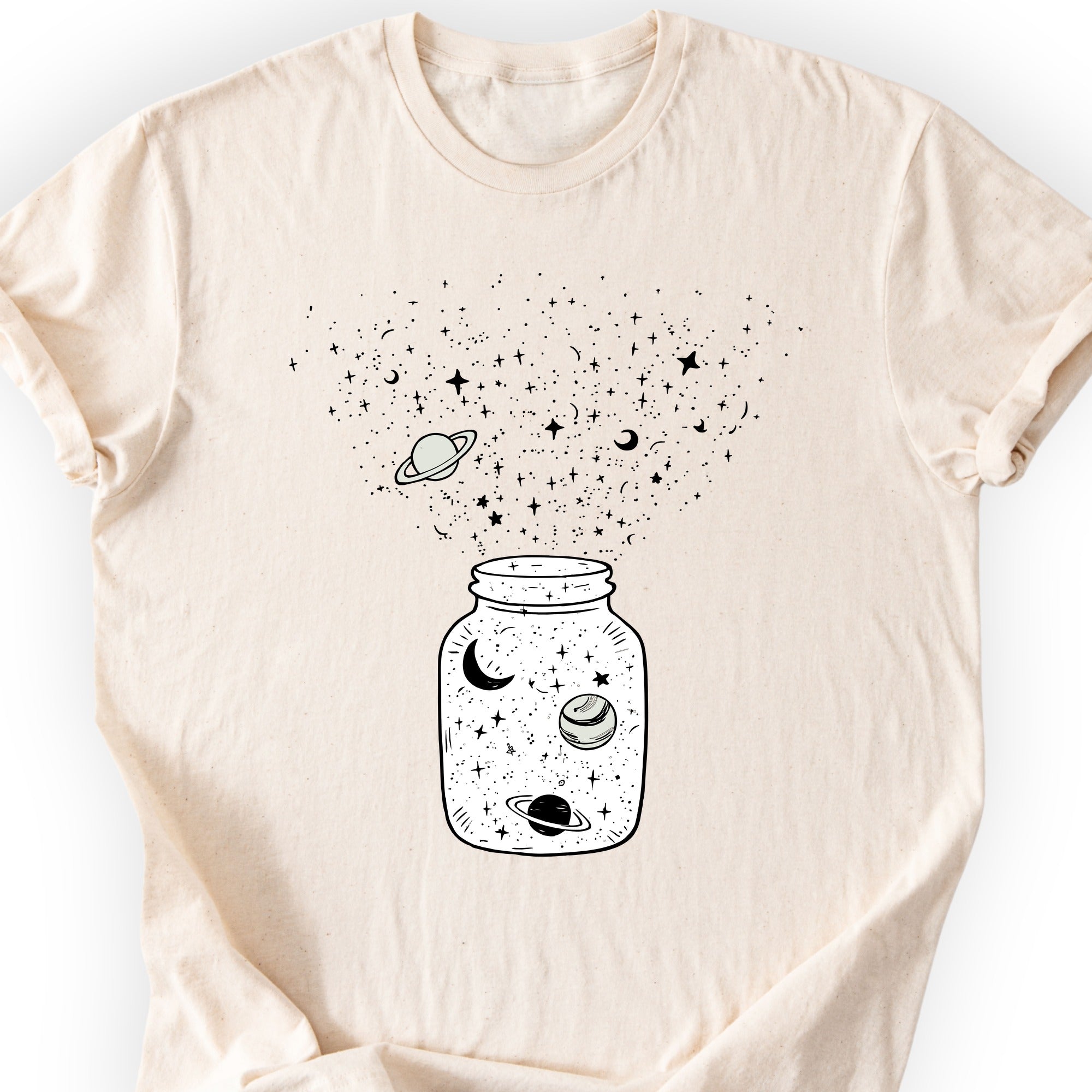 Astronomy Jar T-shirt Natural