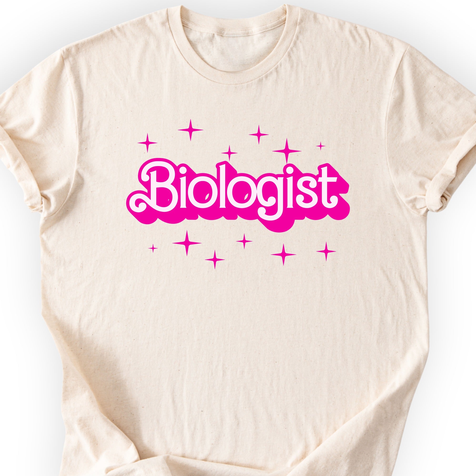 Ecologist Pink Doll T-shirt Natural