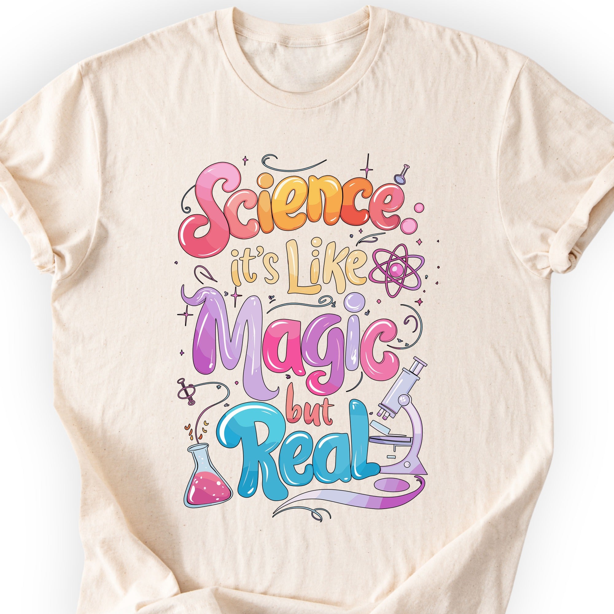 Magic of Science T-Shirt Natural