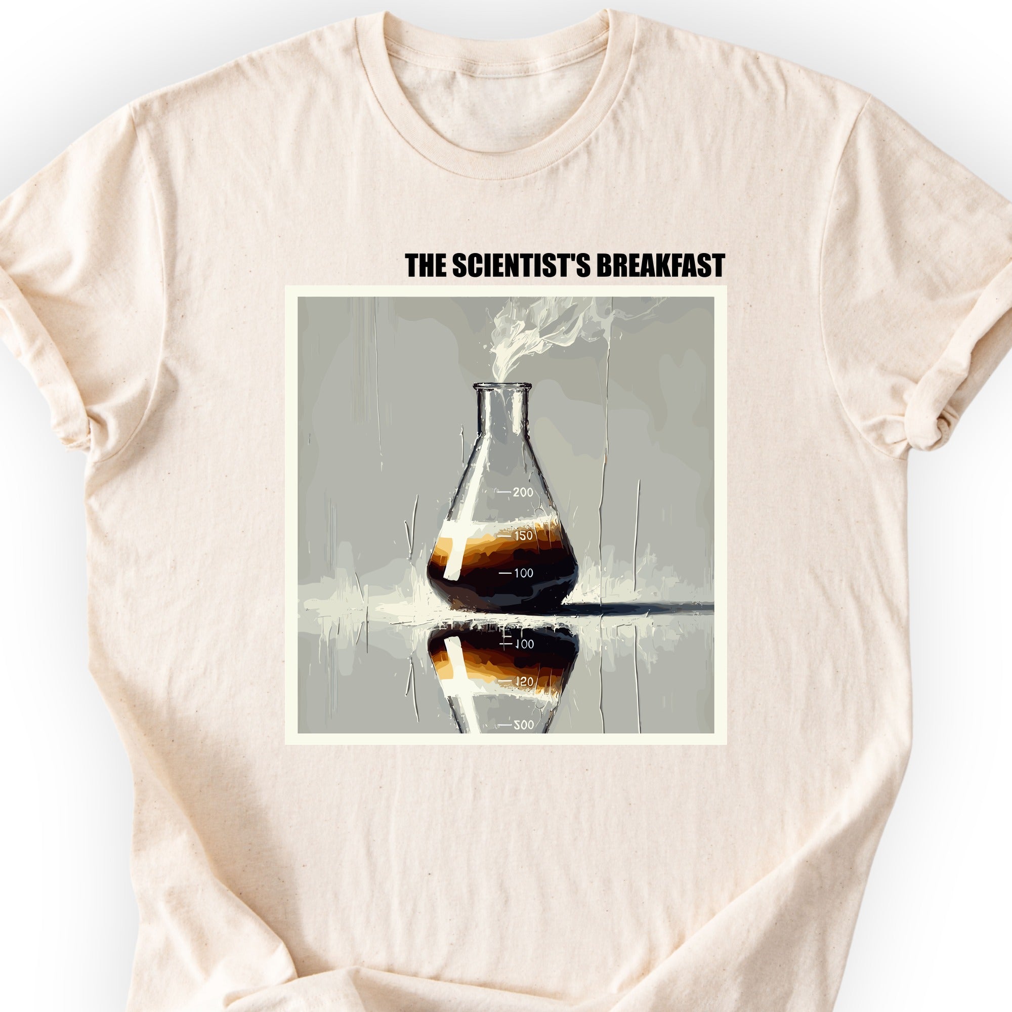 The Scientist's Breakfast T-shirt Natural