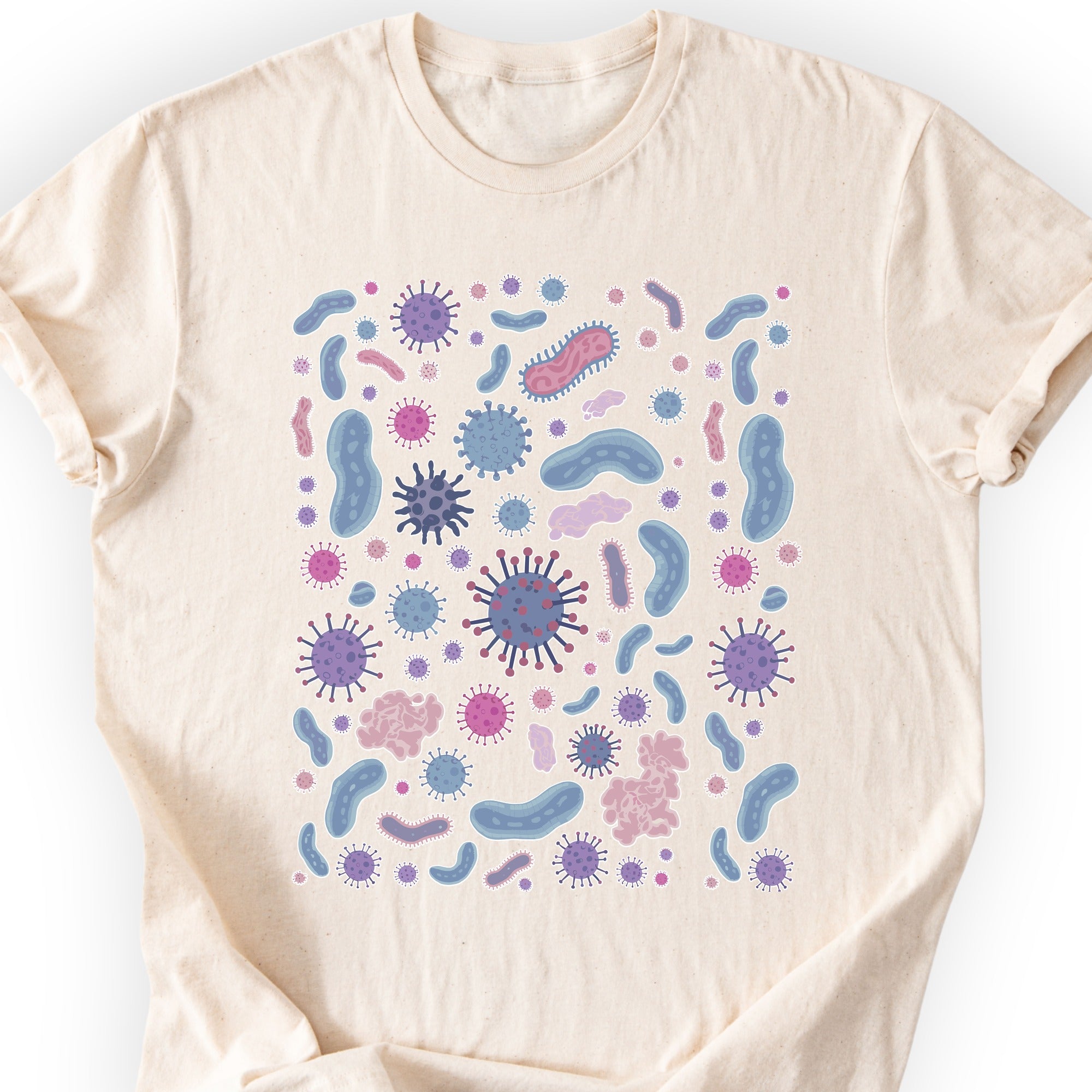 Microbiology  T-shirt Natural
