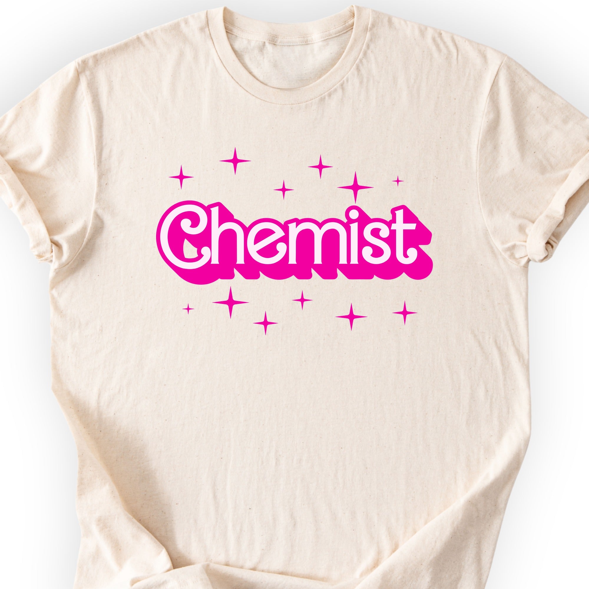 Viticulturist Pink Doll T-shirt Natural