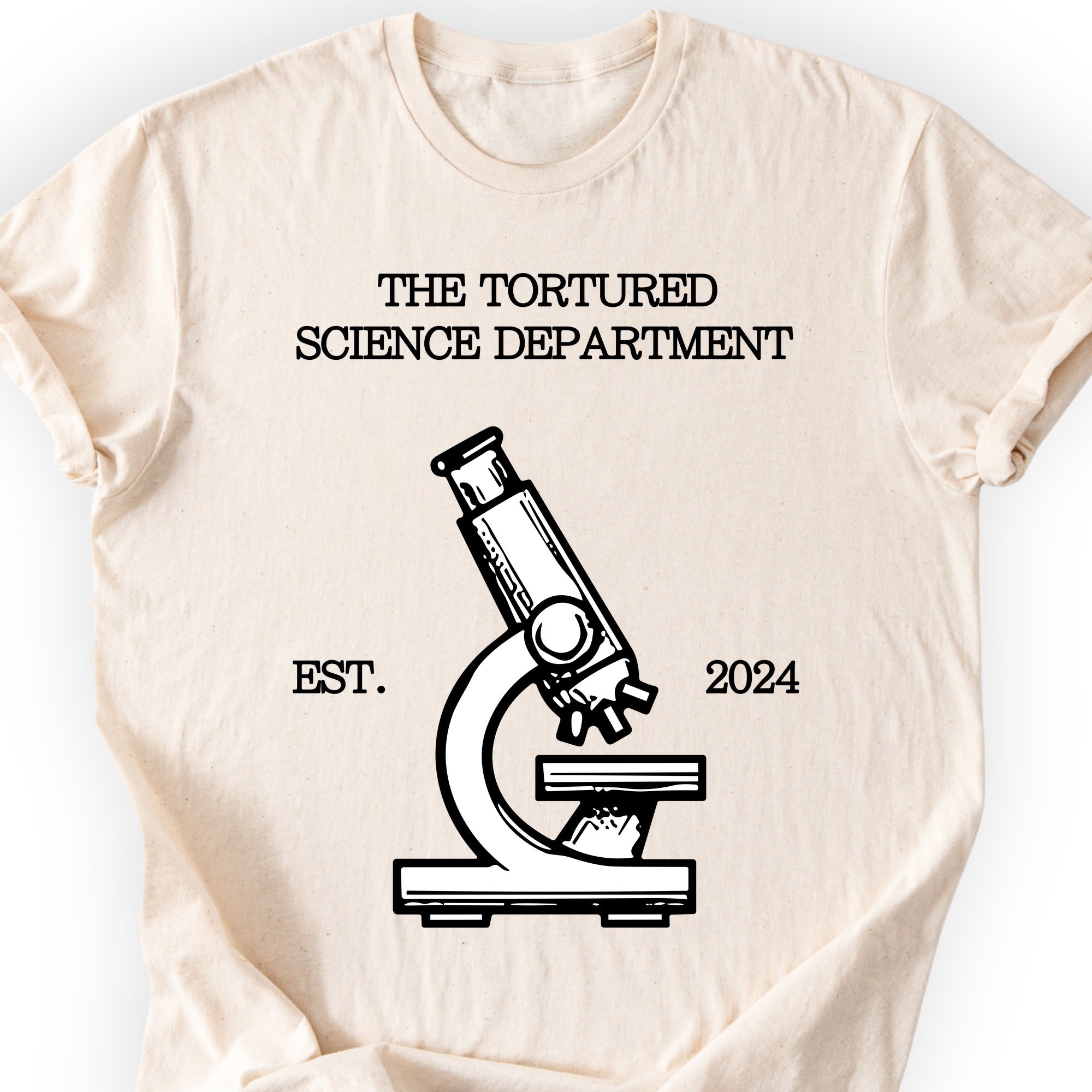 The Tortured Science Department T-shirt Natural