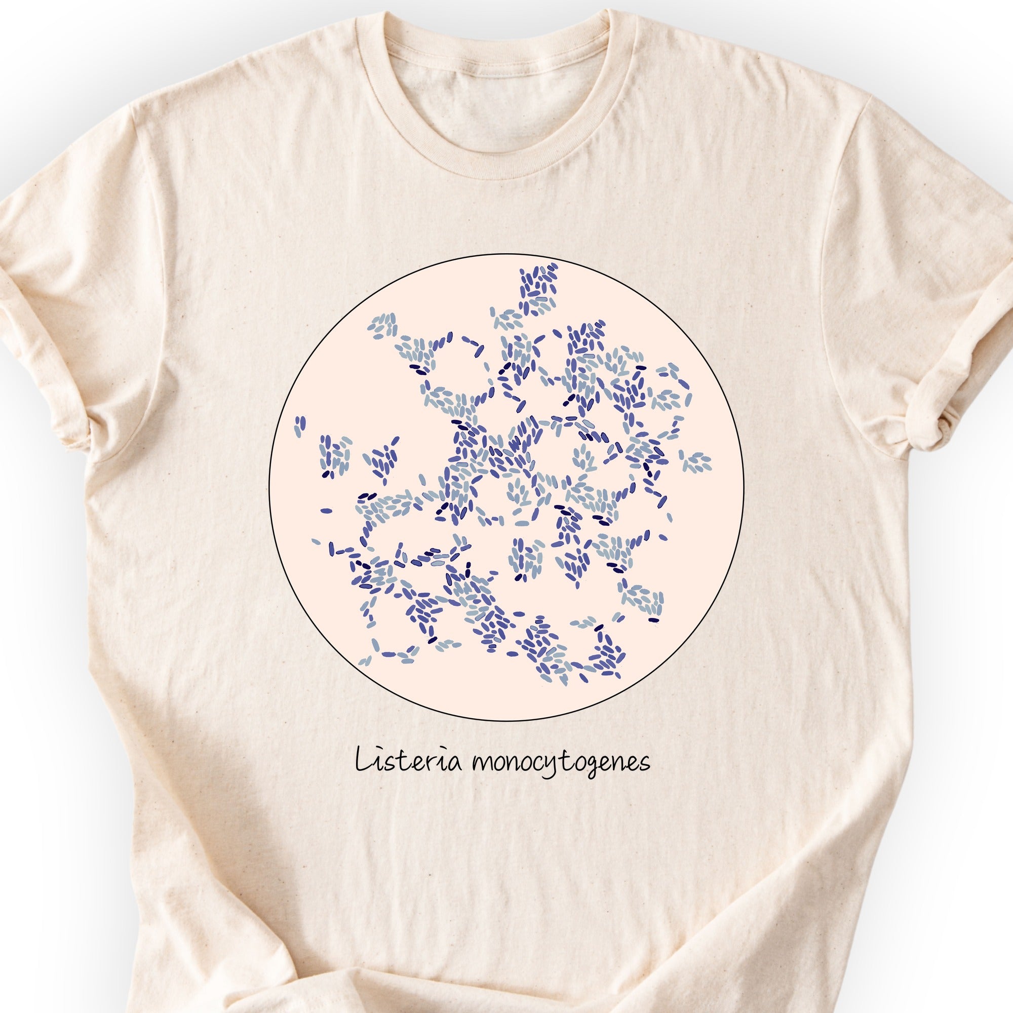 Listeria Monocytogenes T-shirt Natural