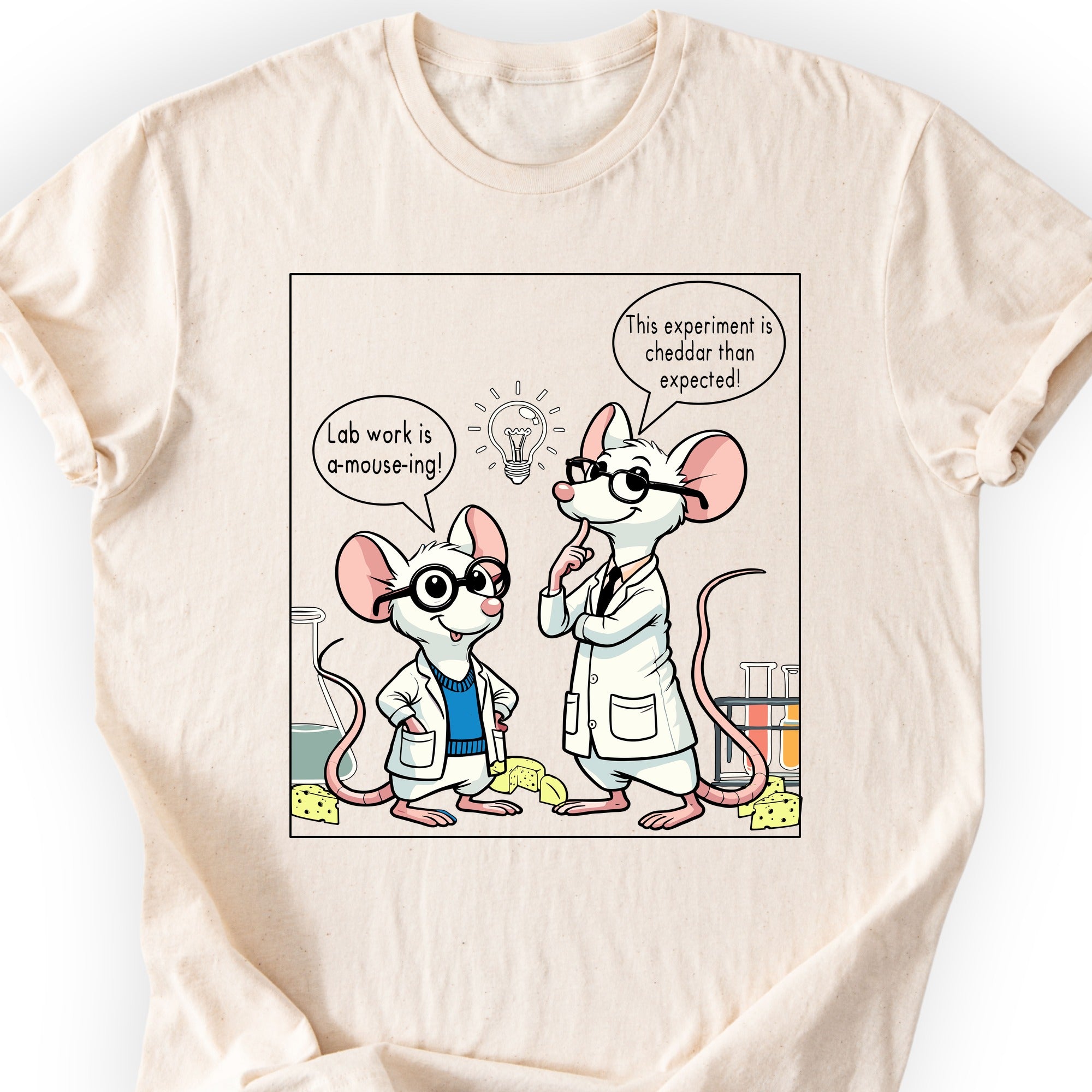 Lab Rats T-shirt Natural