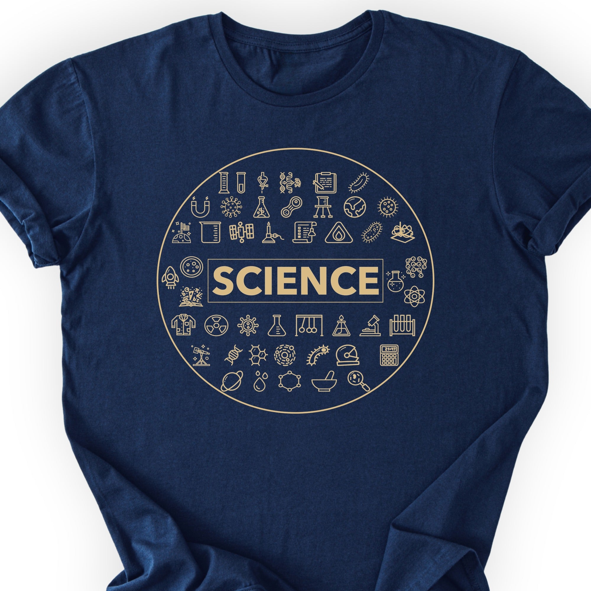 Scientific Symbol T-Shirt Navy