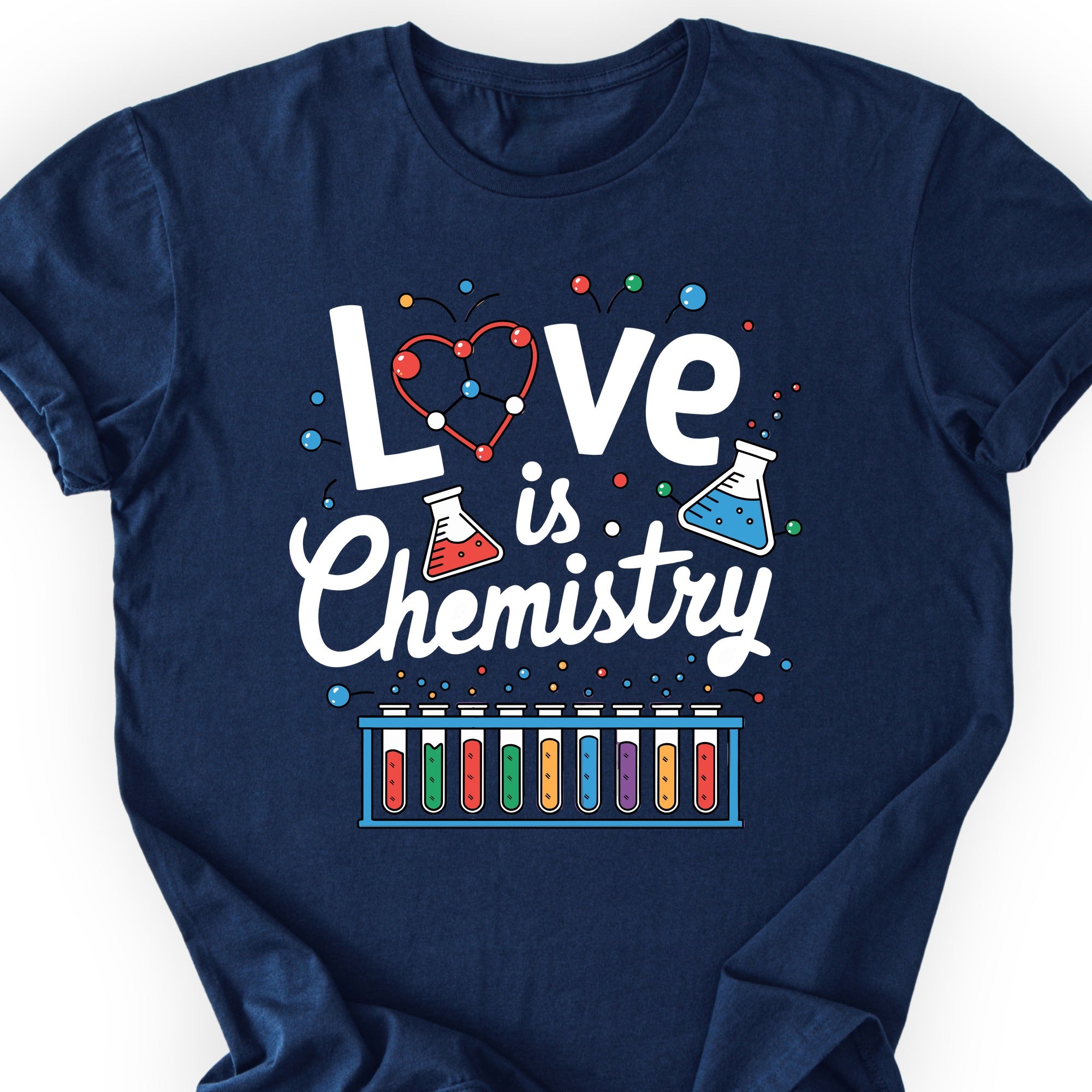 Love Is Chemistry T-shirt Navy