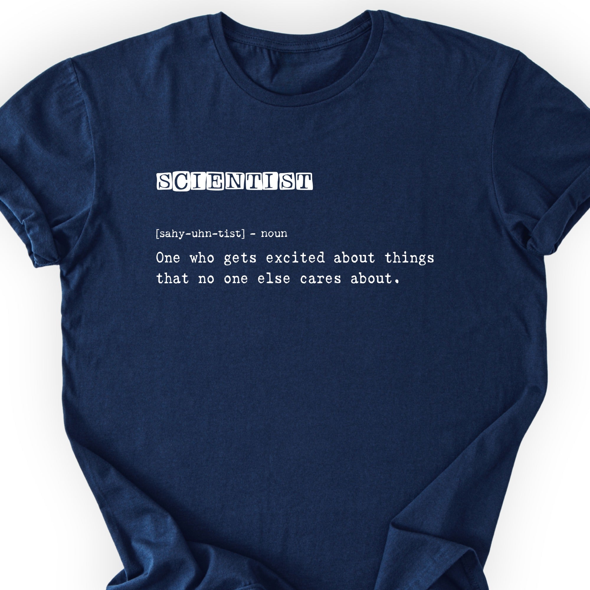 Scientist Definition T-shirt Navy