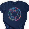 Genetic Sequence T-shirt Navy
