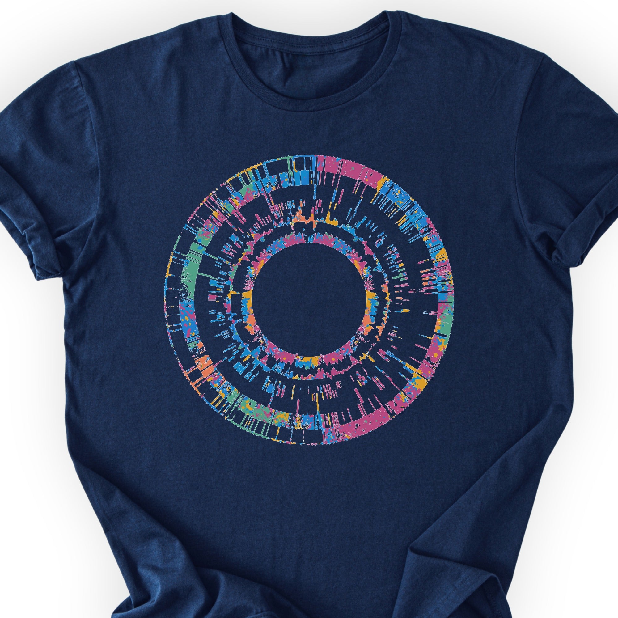 Genetic Sequence T-shirt Navy