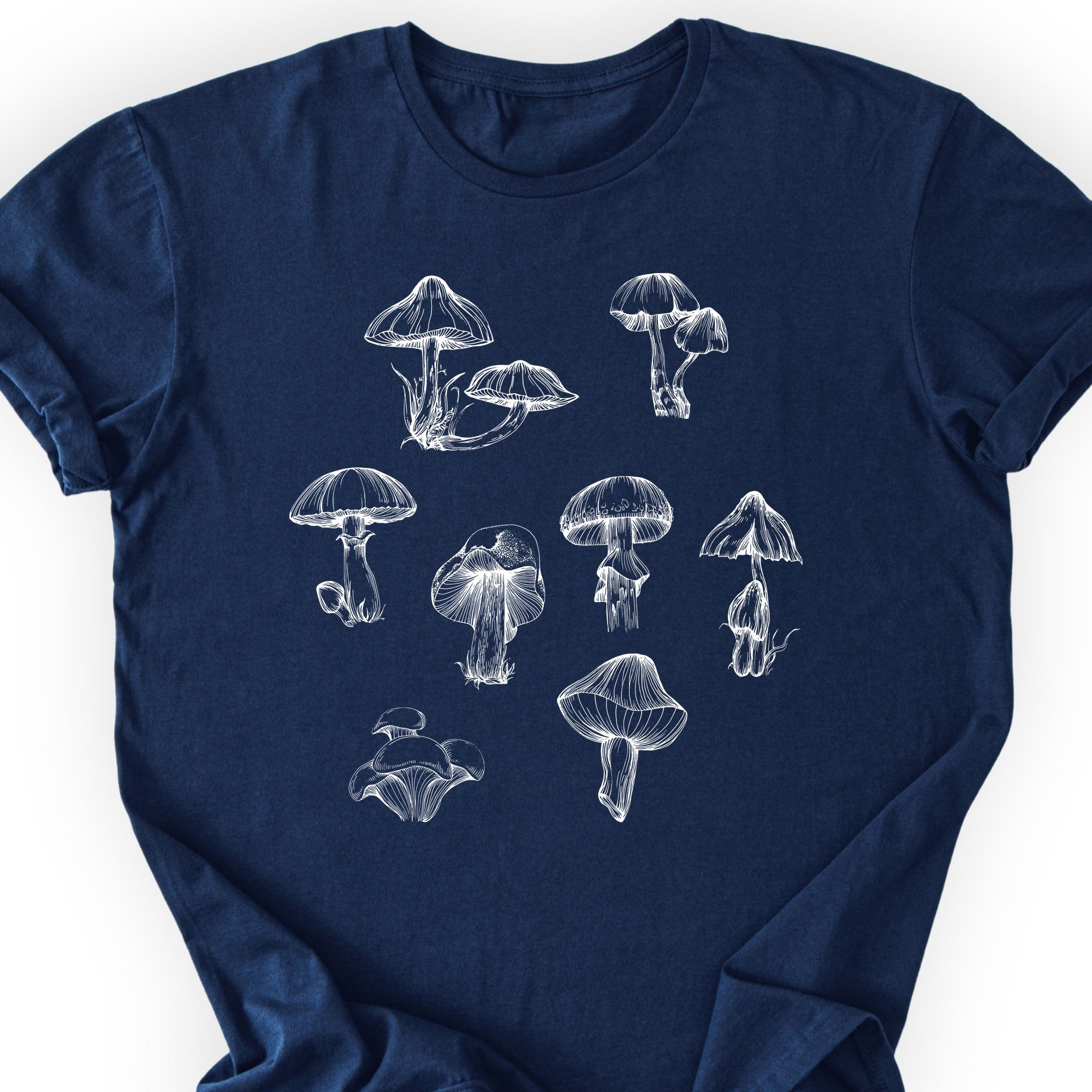Mushrooms T-shirt Navy