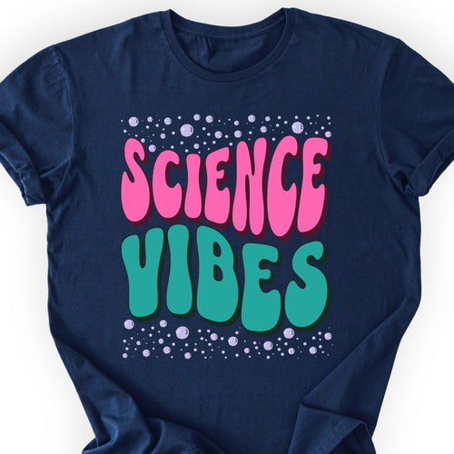 Bubble Science T-Shirt Navy
