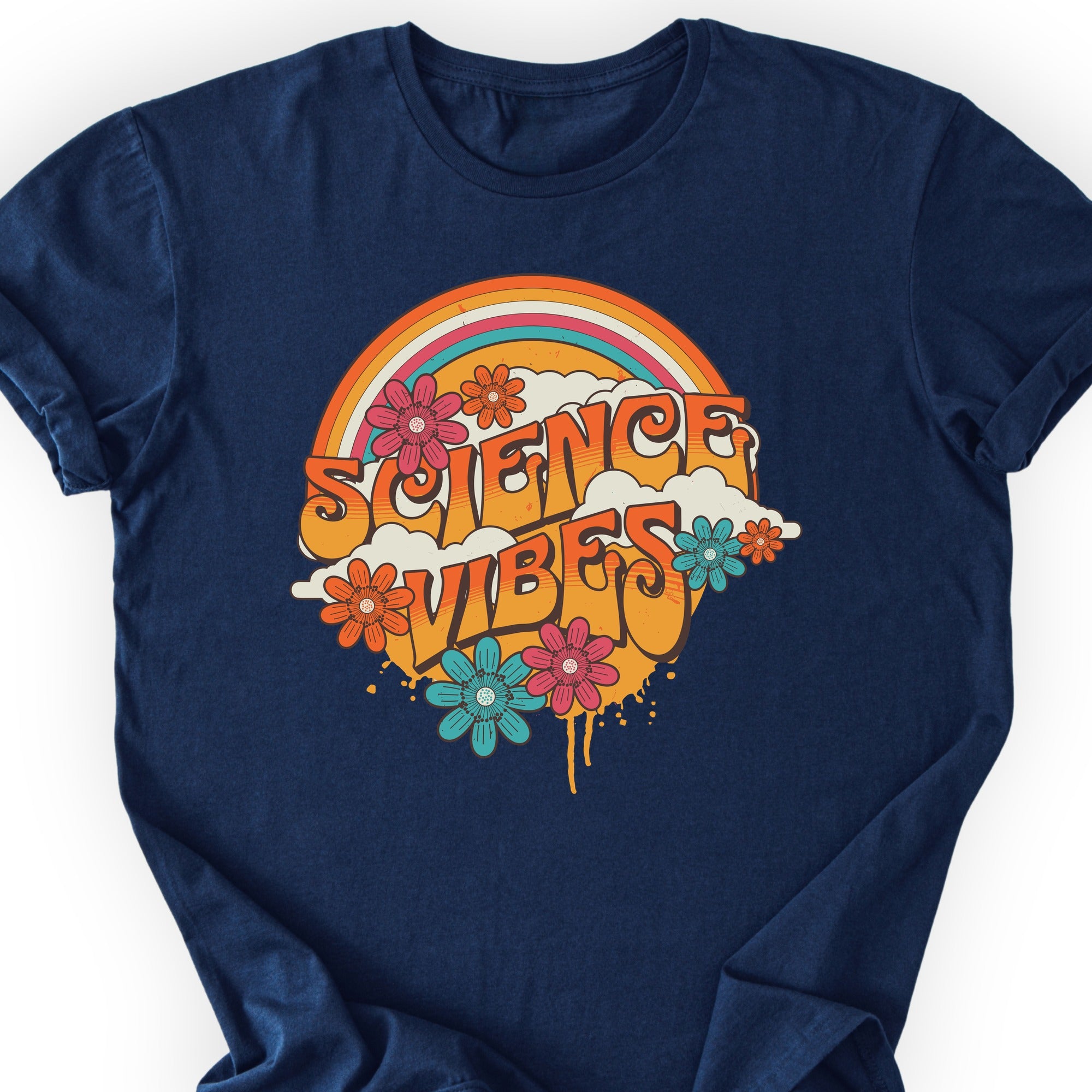 Retro Science T-Shirt Navy