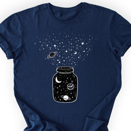 Astronomy Jar T-shirt Navy