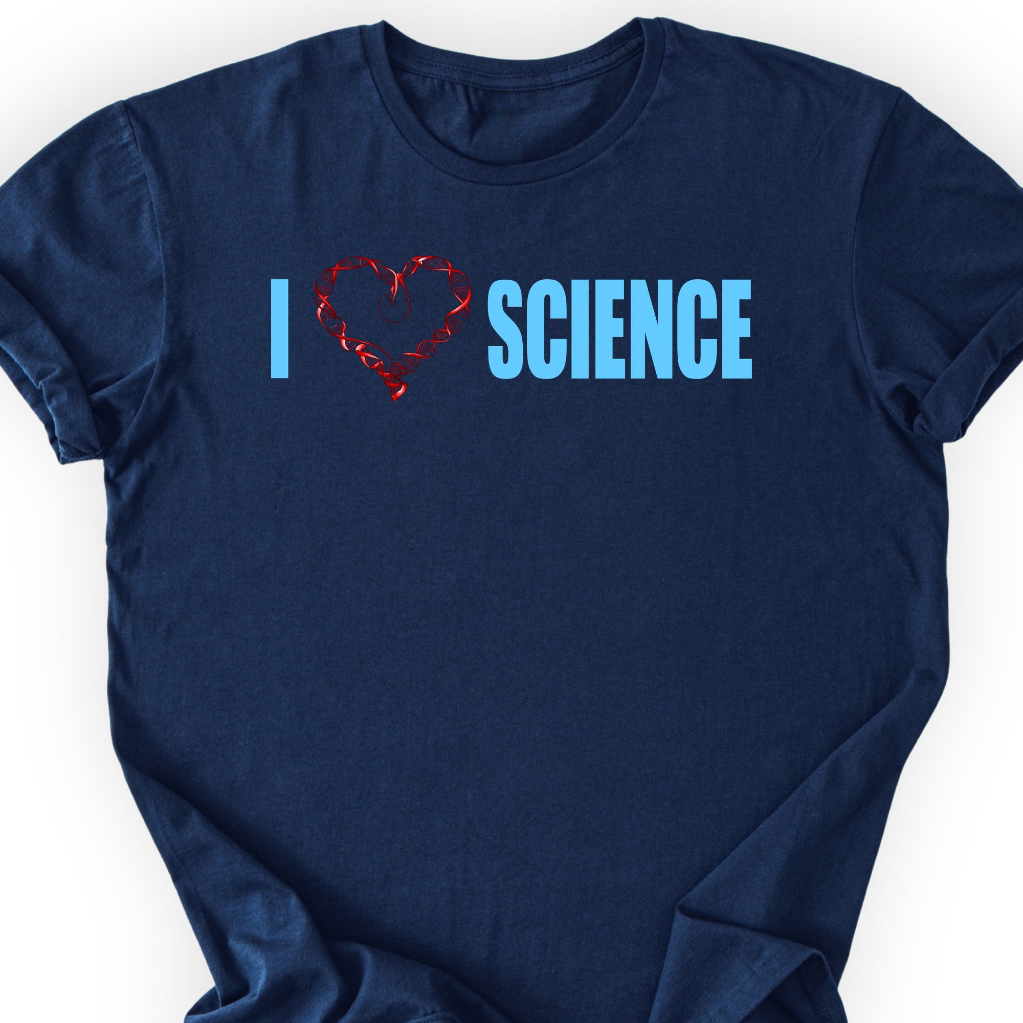 I Love Science T-shirt Navy