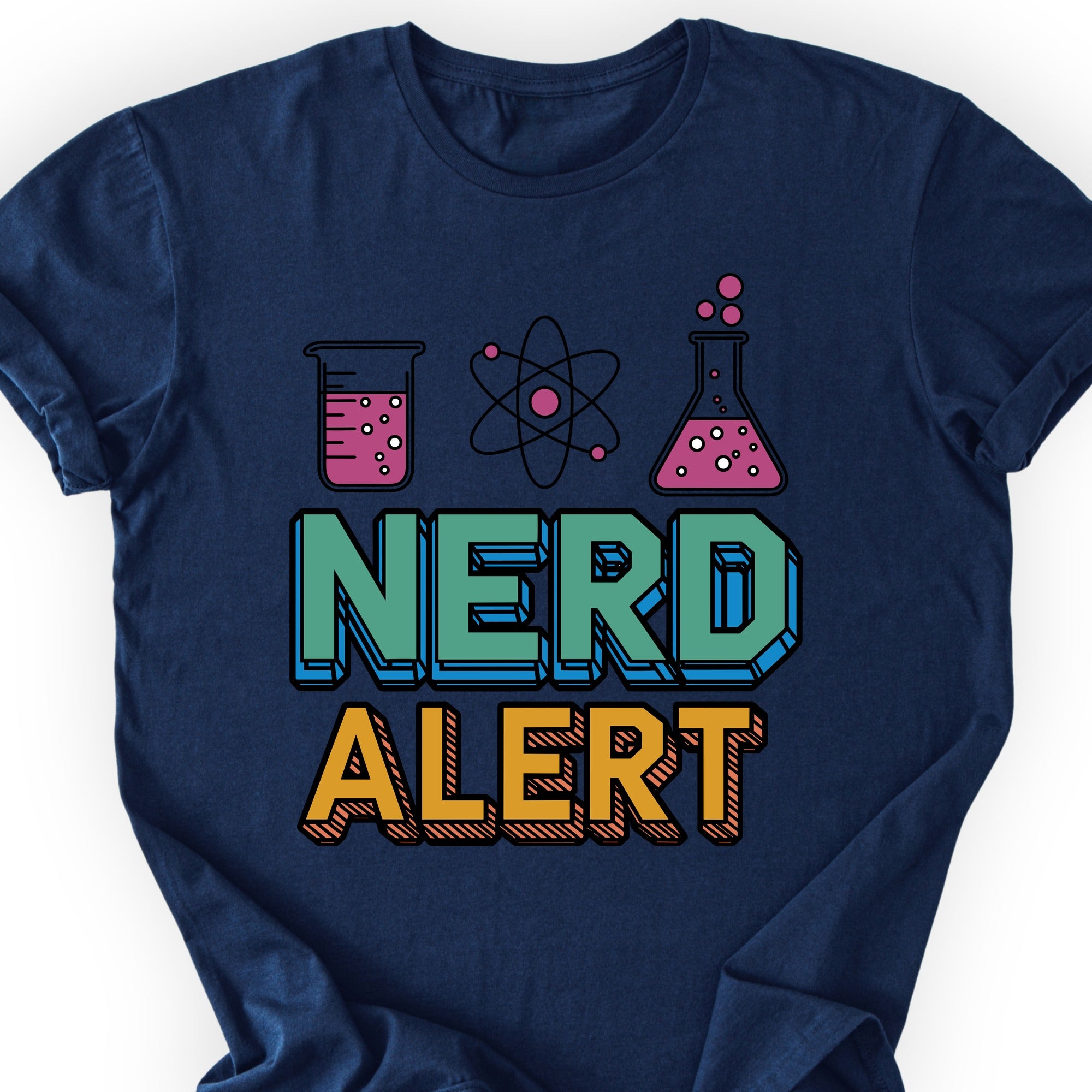 Nerd Alert T-shirt Navy