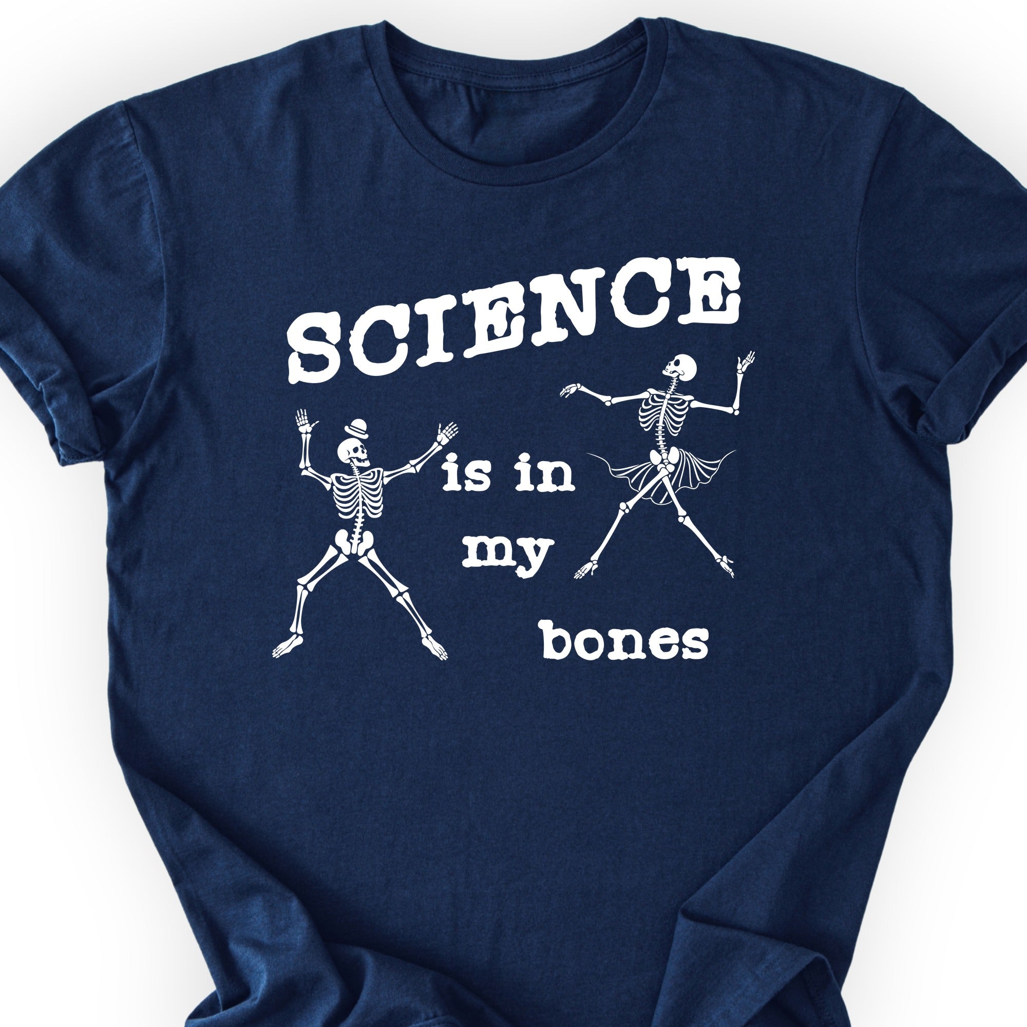 Science Is In My Bones T-shirt Navy