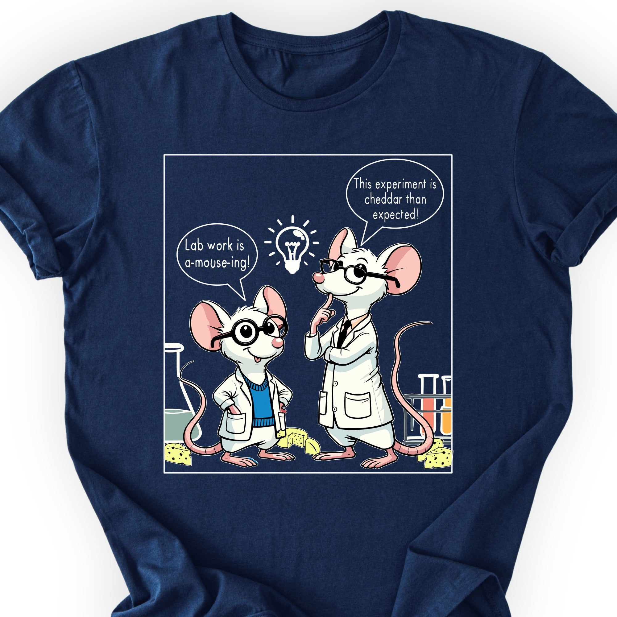 Lab Rats T-shirt Navy