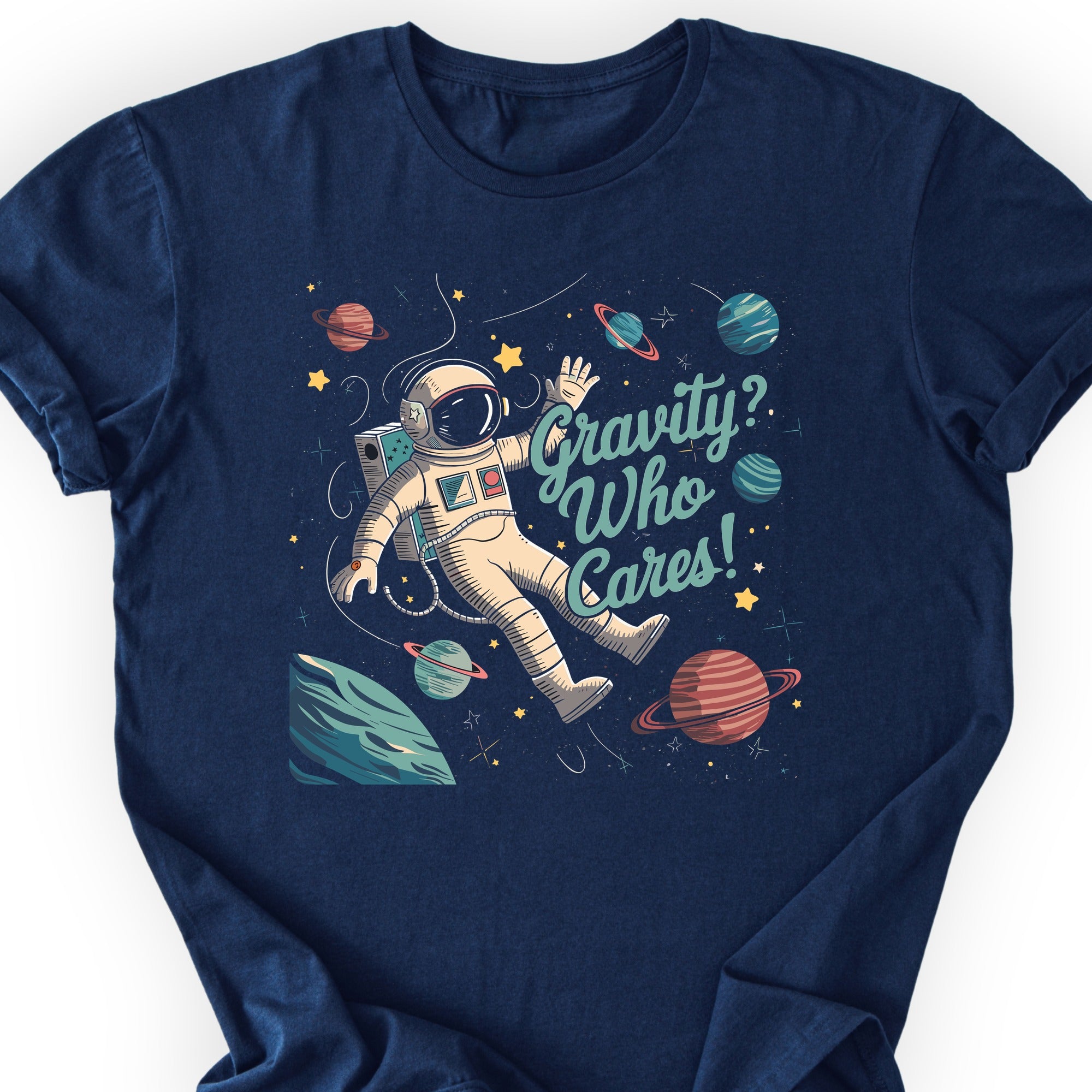 Zero Gravity Astronaut T-shirt Navy