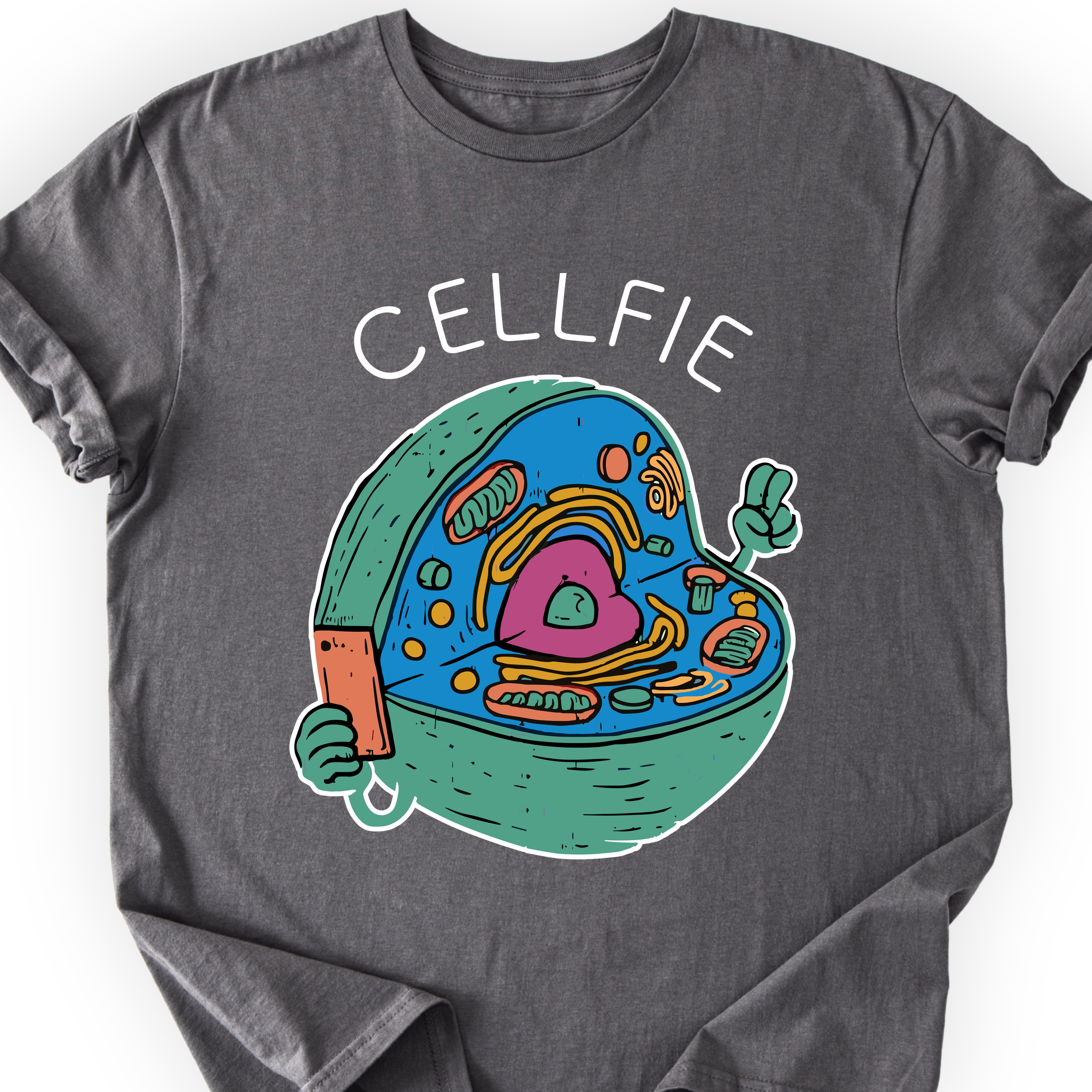 Cellfie T-shirt Charcoal