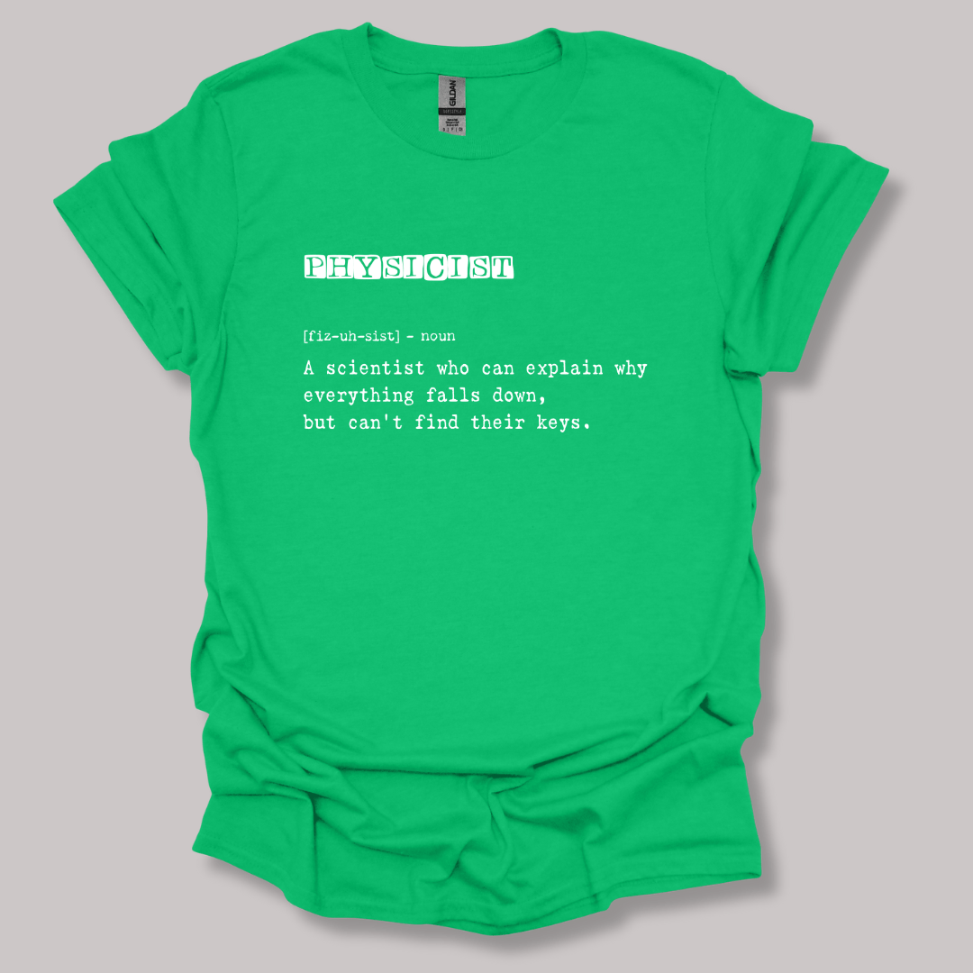 Physicist Definition T-shirt Irish Green / S