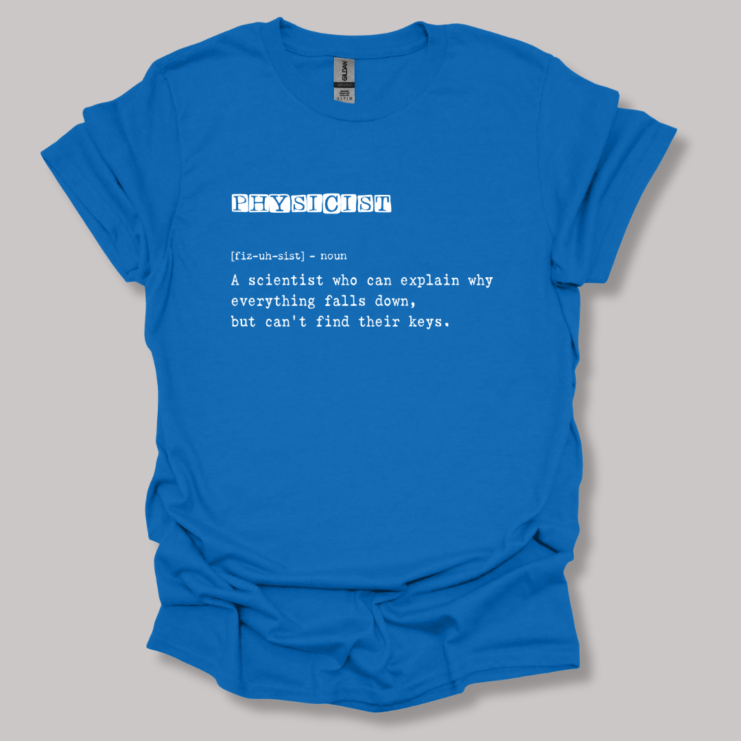 Physicist Definition T-shirt Royal / S