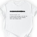 Archaeologist Definition T-shirt White