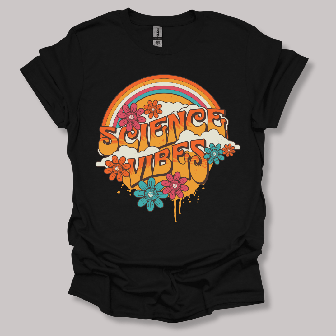 Retro Science T-Shirt Black / S