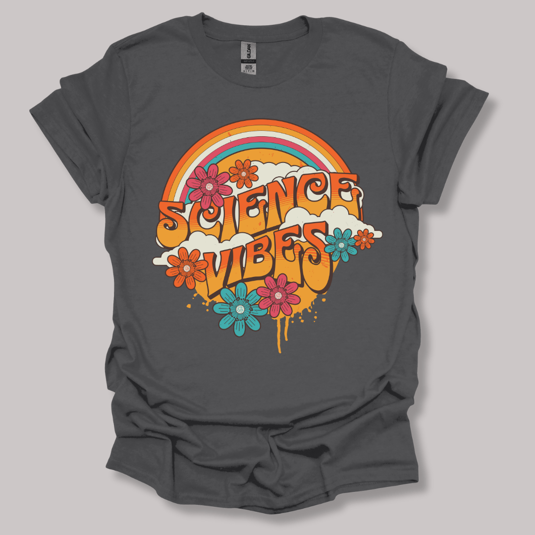 Retro Science T-Shirt Charcoal / S