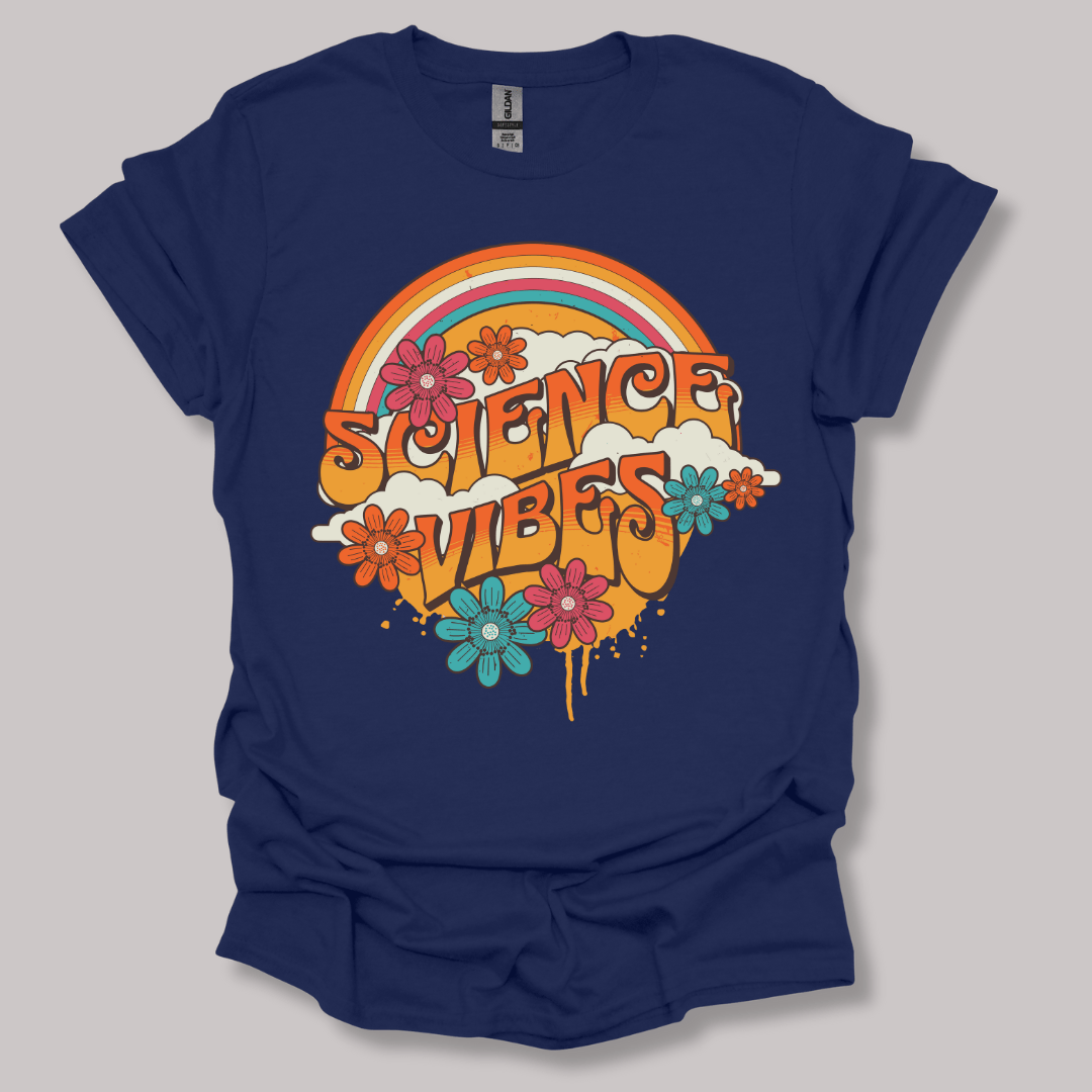 Retro Science T-Shirt Navy / S