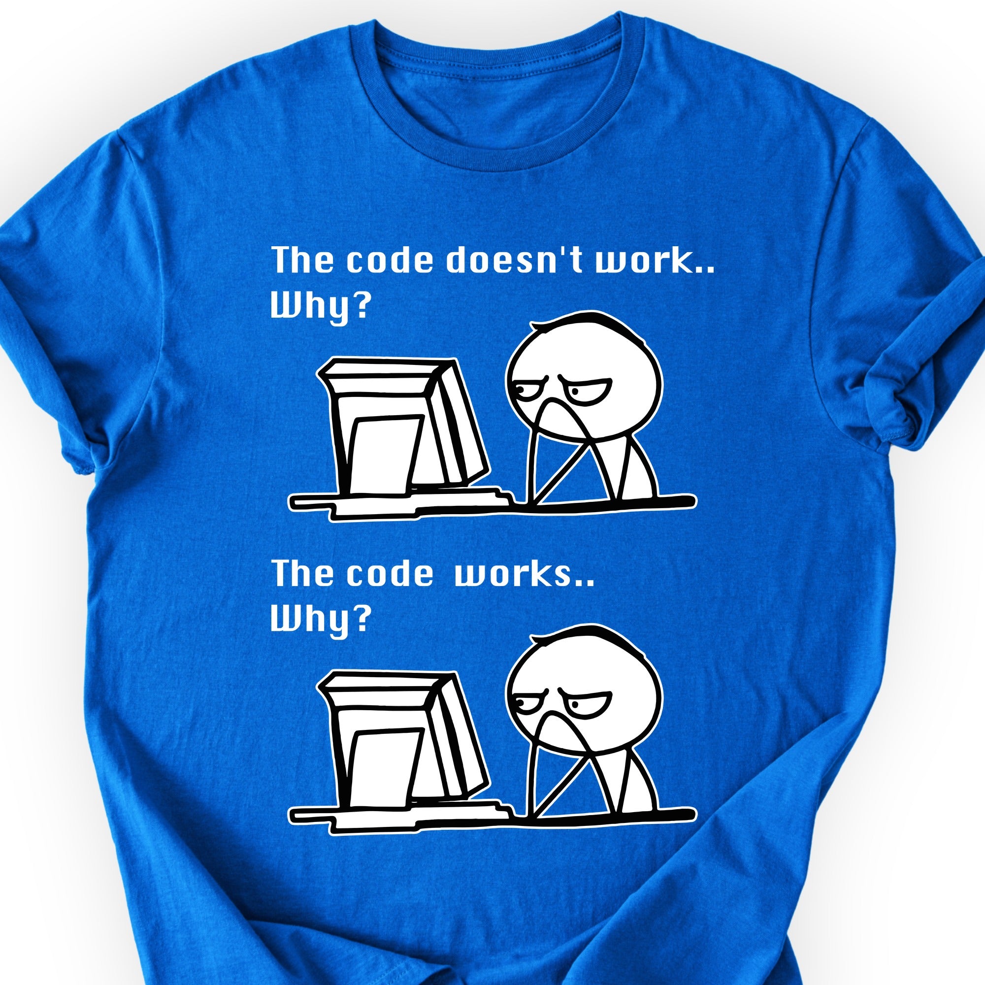 The Code Works T-shirt Royal