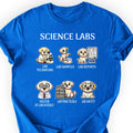 Lab Research Dogs T-Shirt Royal