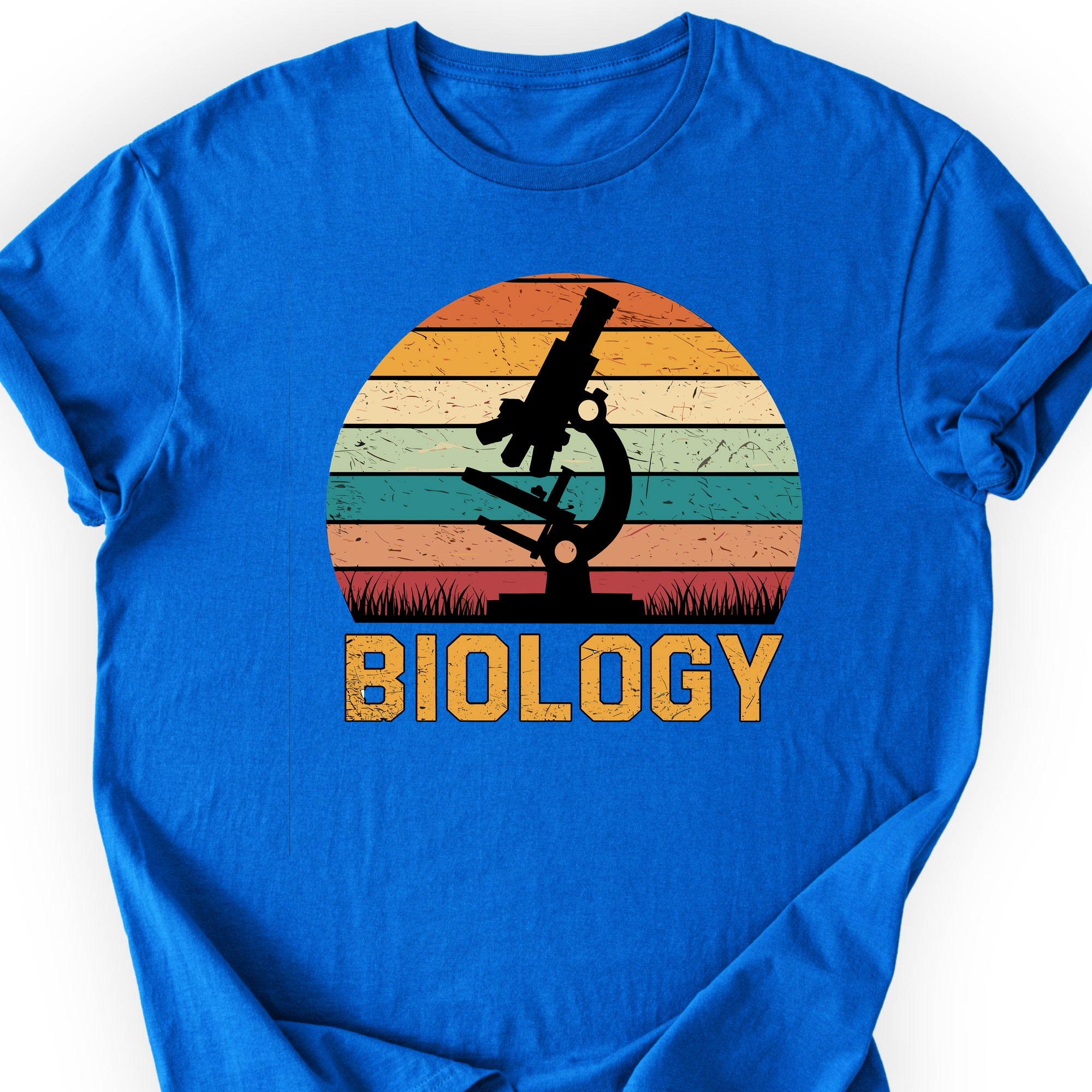 Microscope Sunset T-shirt Royal