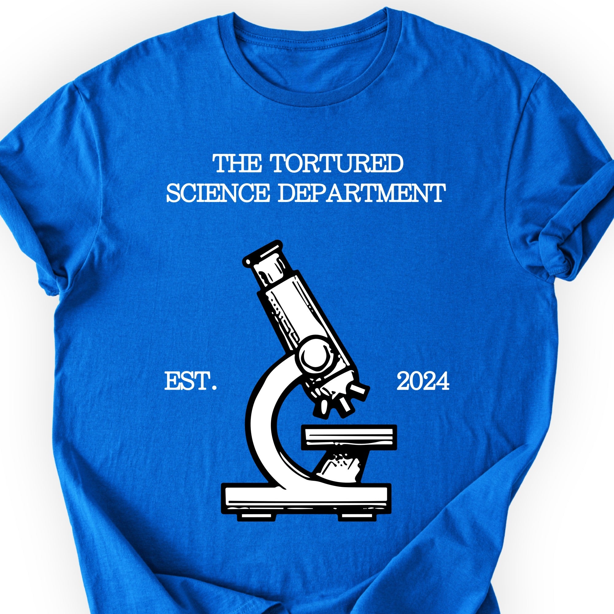 The Tortured Science Department T-shirt Royal