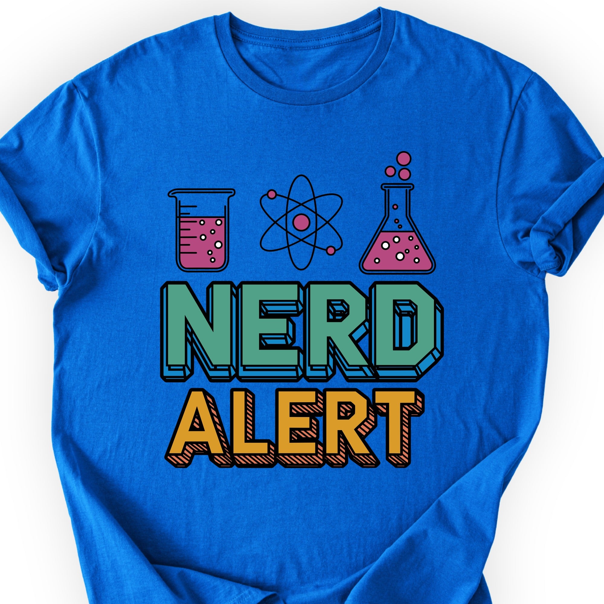 Nerd Alert T-shirt Royal