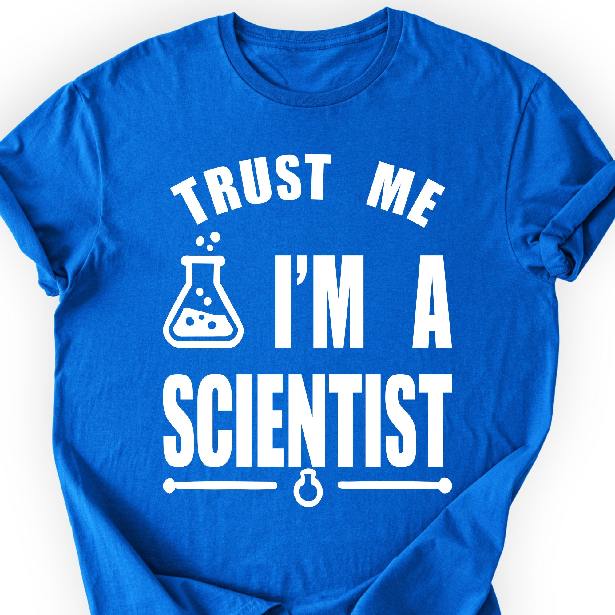 Trust Me, I'm a Scientist T-shirt Royal