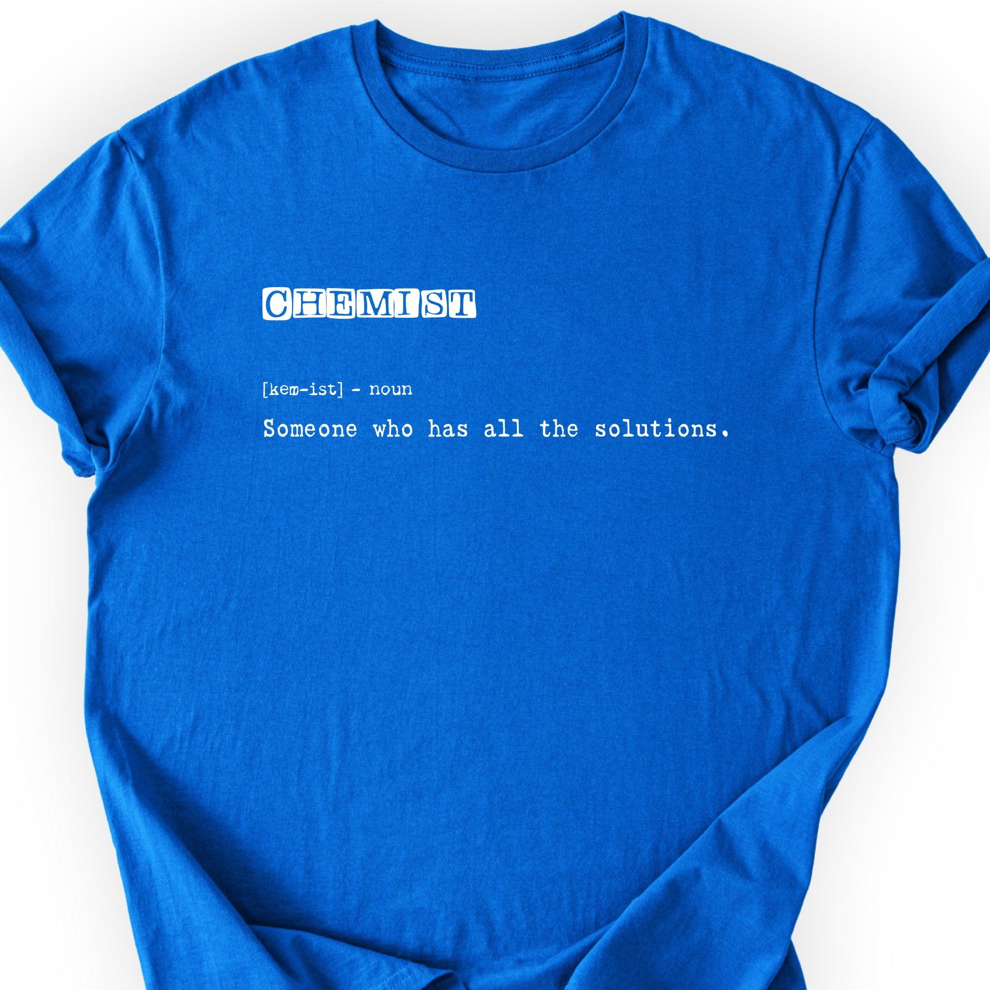 Chemist Definition T-shirt Royal