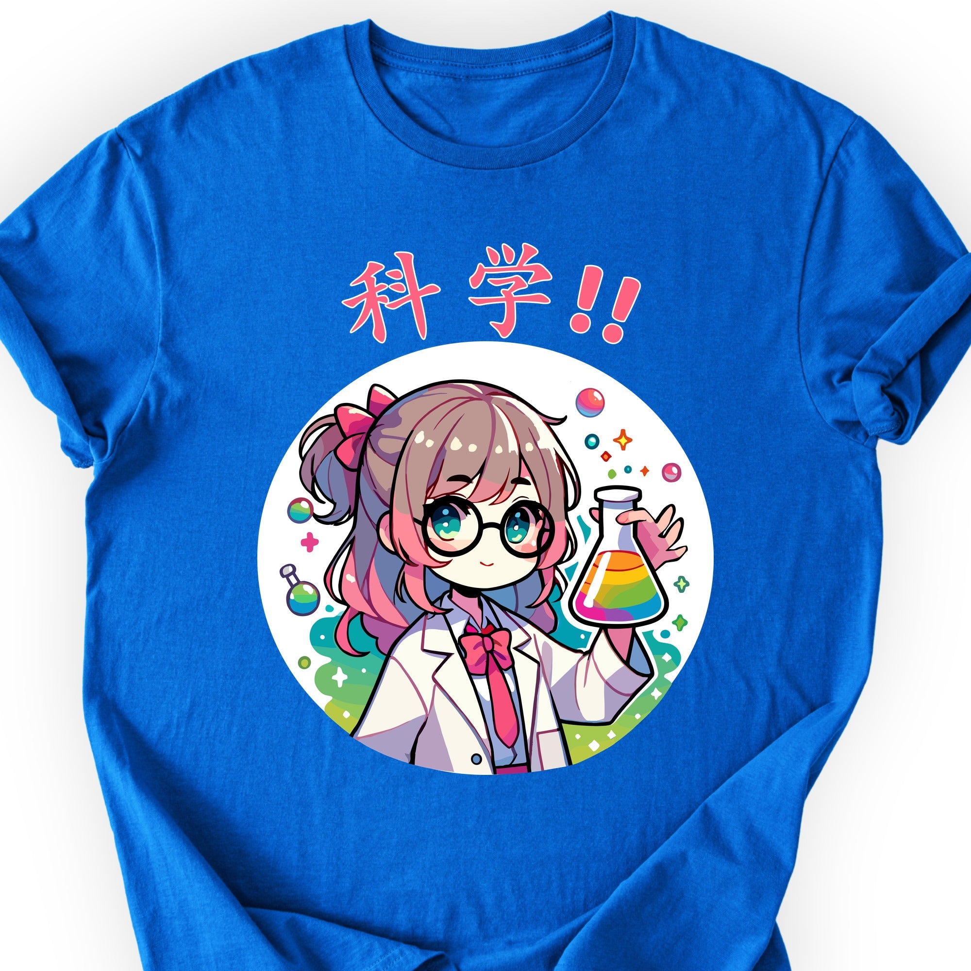 Science Girl T-shirt Royal