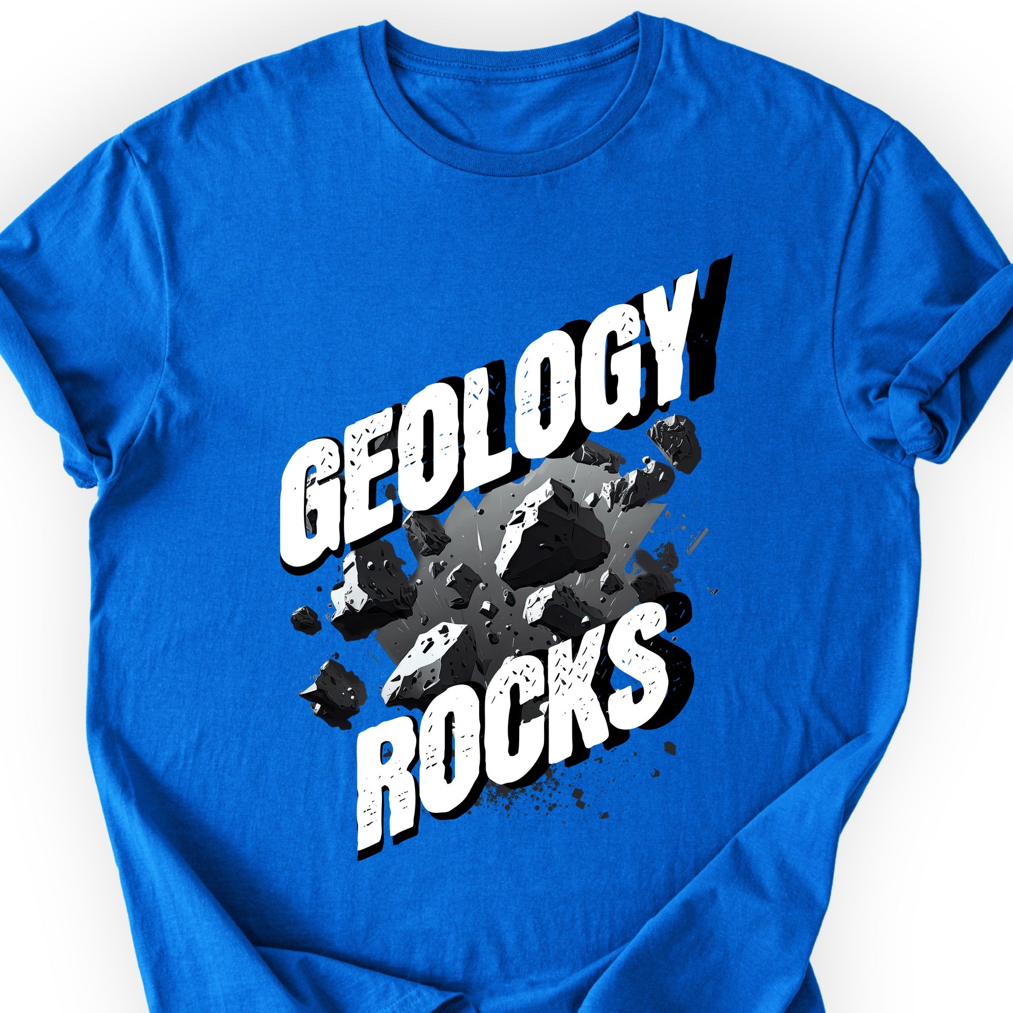 Geology Rocks T-shirt Royal