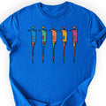 Lab Pipettes T-shirt Royal