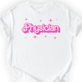 Physician Pink Doll T-shirt — Scientist Apparel