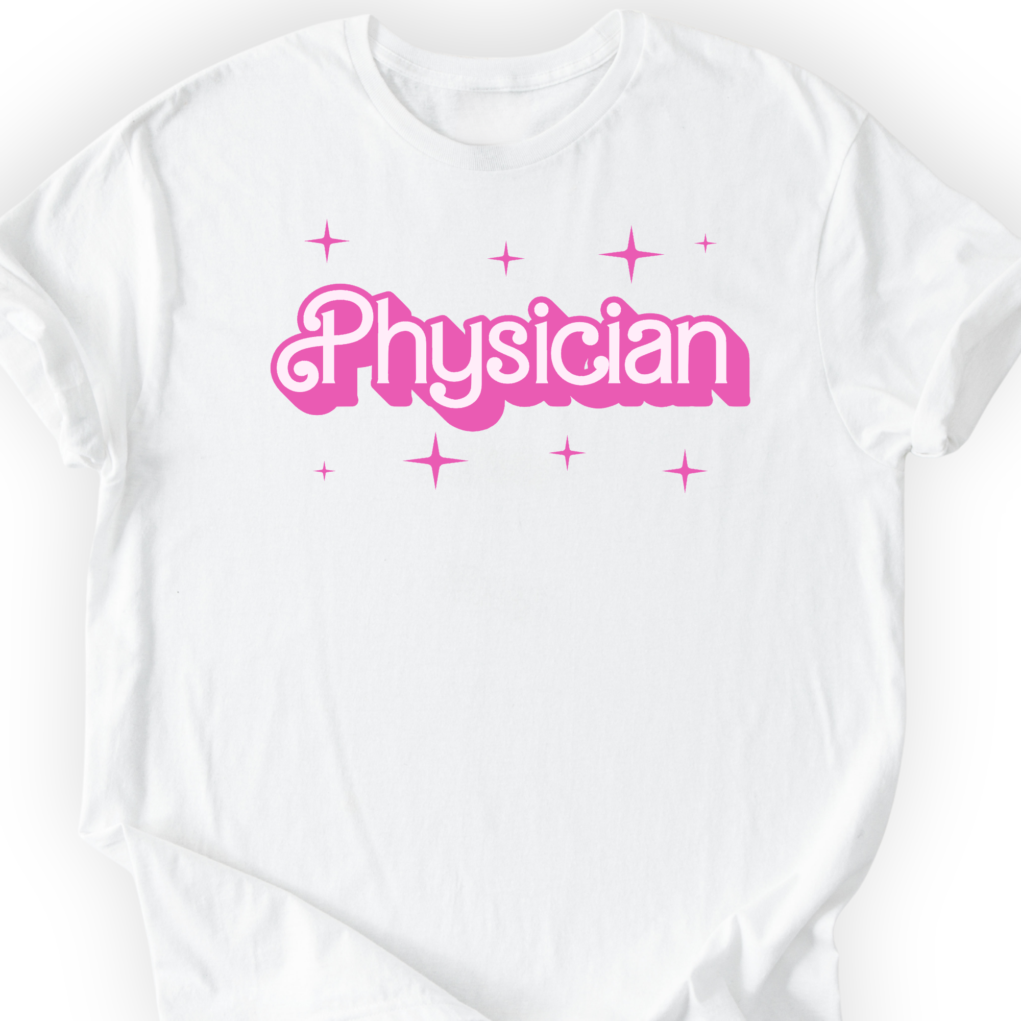 Physician Pink Doll T-shirt — Scientist Apparel