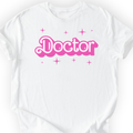 Doctor Pink Doll T-shirt — Scientist Apparel