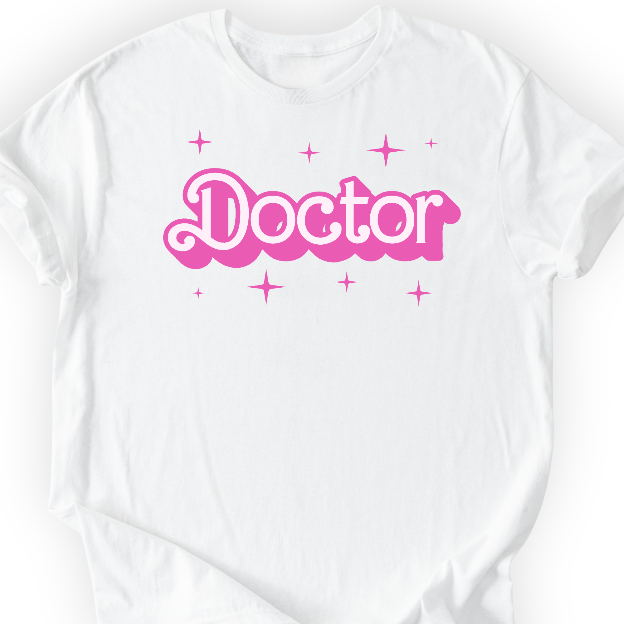 Doctor Pink Doll T-shirt — Scientist Apparel