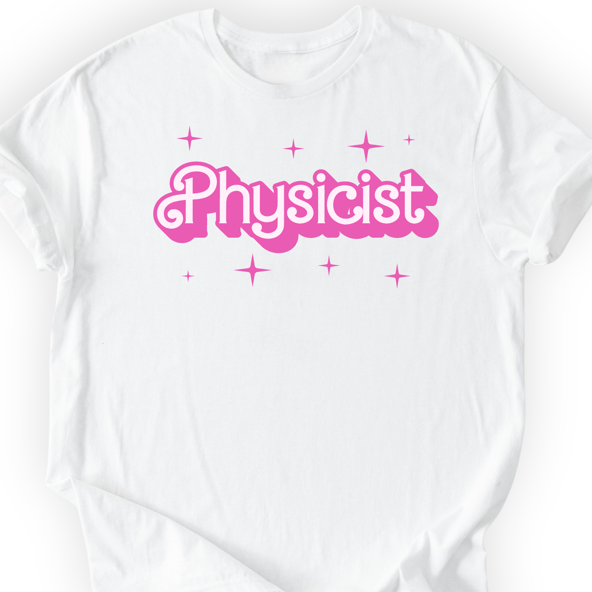 Physicist Pink Doll T-shirt — Scientist Apparel