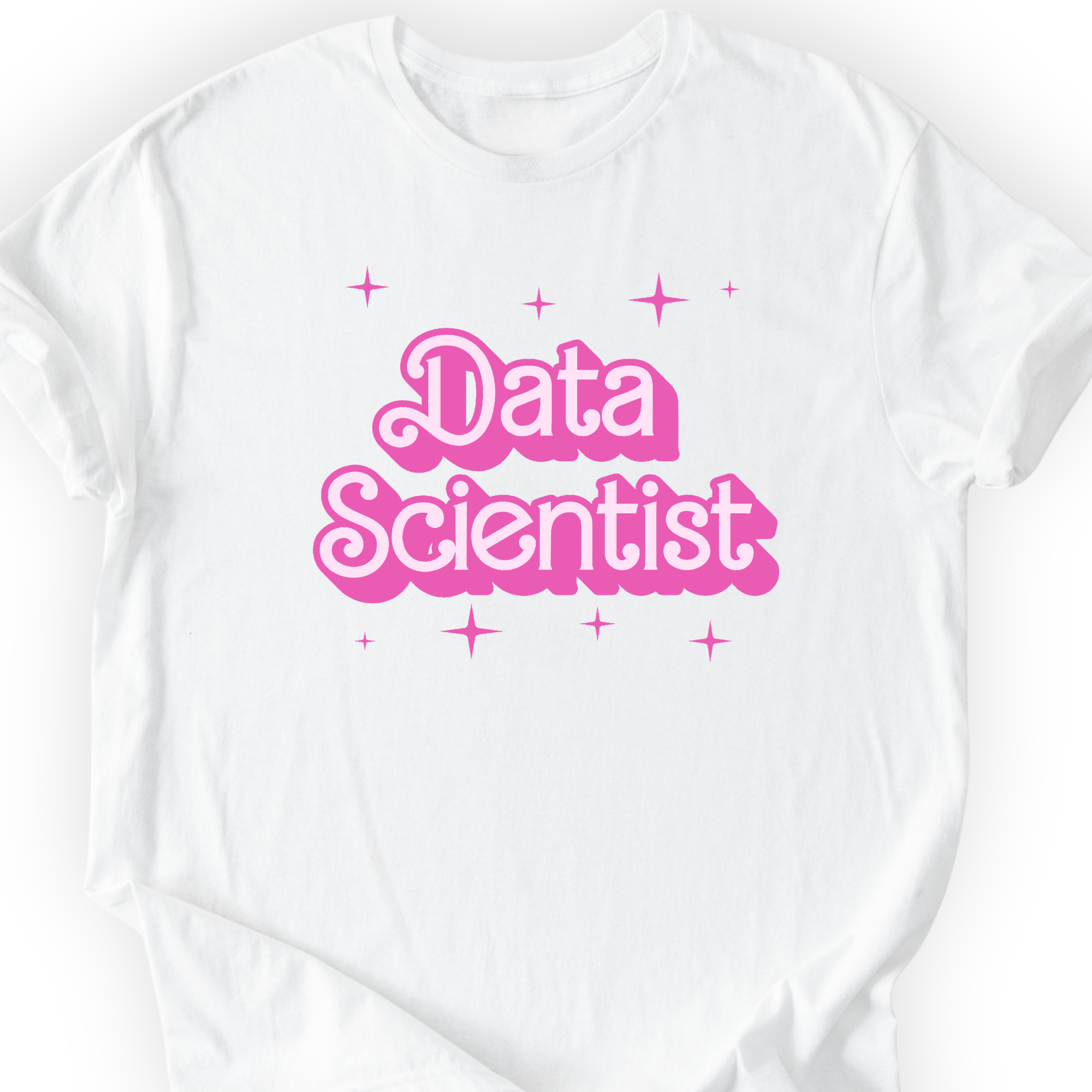 Data Scientist Pink Doll T-shirt — Scientist Apparel