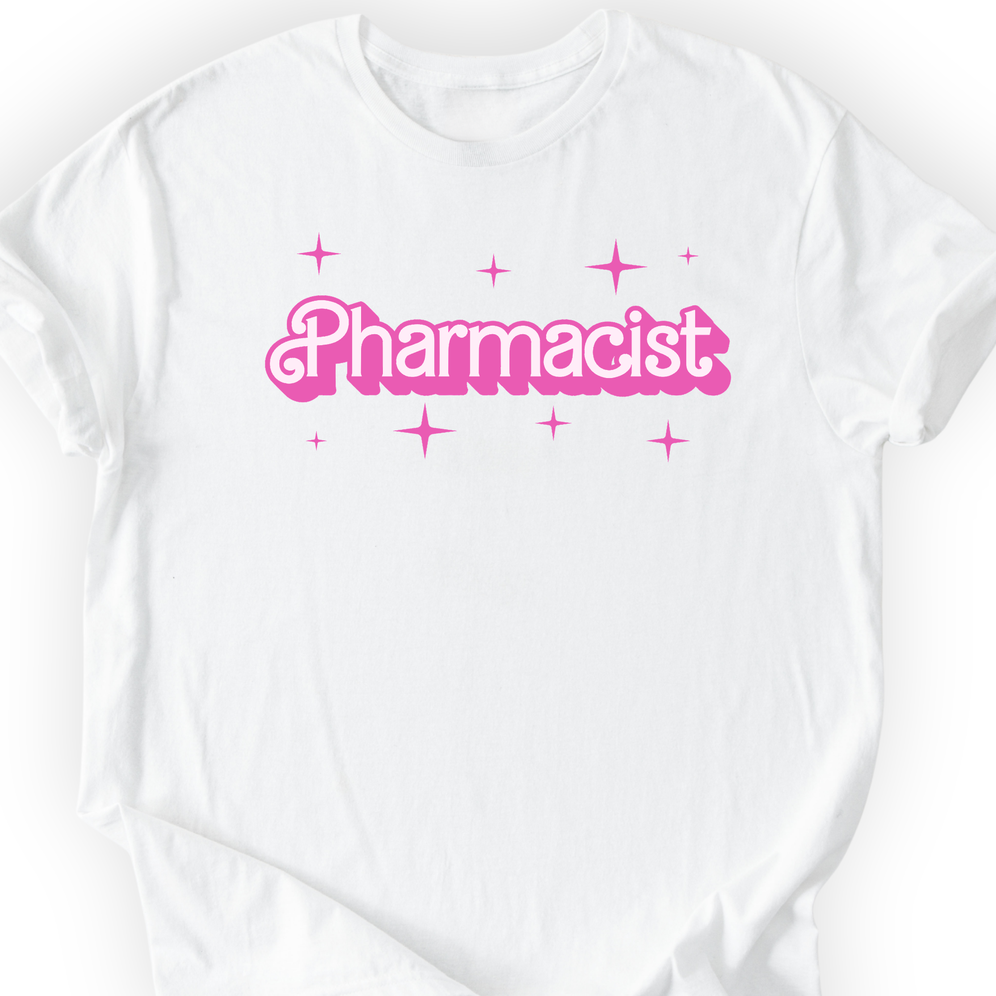 Pharmacist Pink Doll T-shirt — Scientist Apparel
