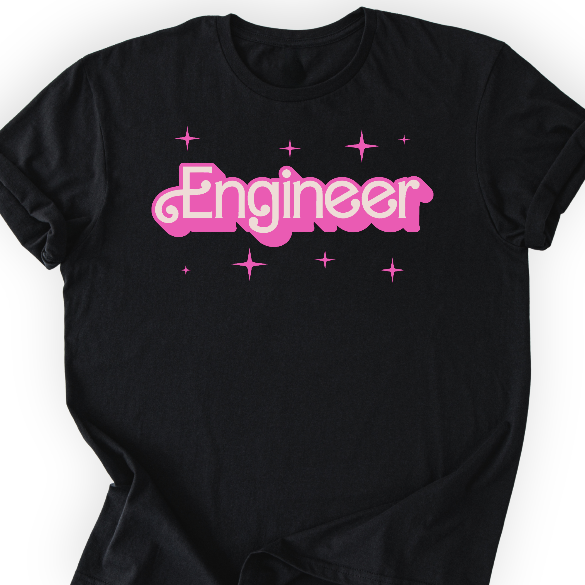 Engineer Pink Doll T-shirt — Scientist Apparel