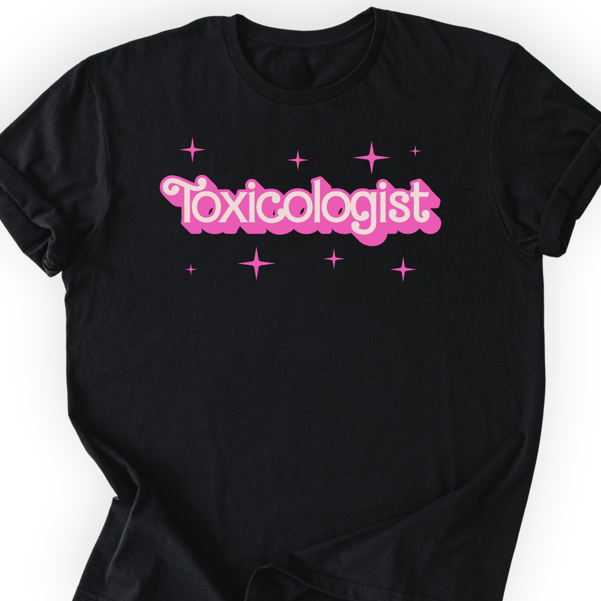 Toxicologist Pink Doll T-shirt — Scientist Apparel